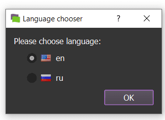 Gmail bot - choose language