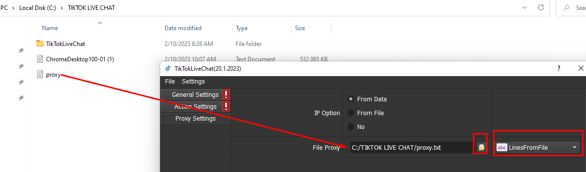 proxy file - tiktok livestream bot