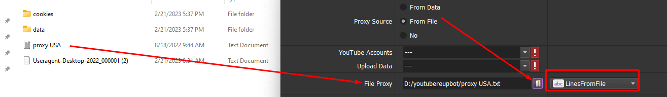 proxy file - youtube upload bot 