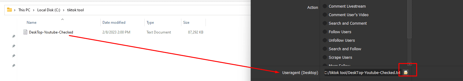 User-agents - TikTok Auto Uploader