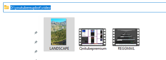 video folder - Youtube bulk uploader