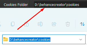 cookies - behance generator bot