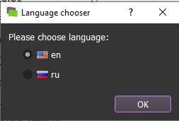 Chọn ngôn ngữ - Phần mềm tăng view Twitch