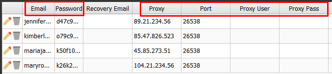proxy data - hotmail account creation