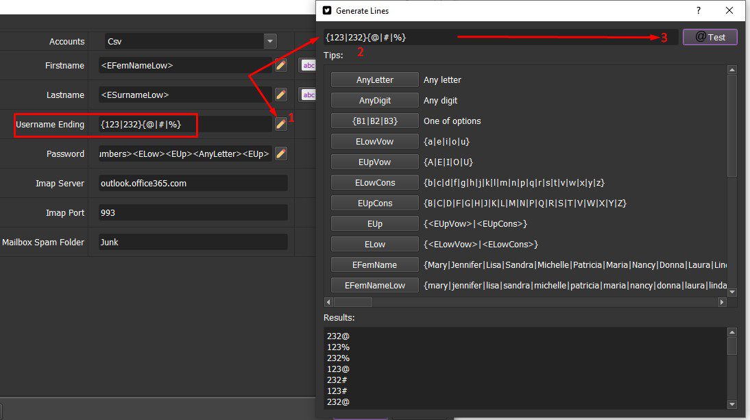 Username Ending - Tool tạo nick Twitter