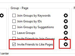 Mời bạn bè like fanpage - Phần mềm Facebook marketing