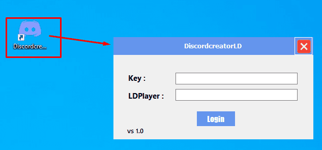 shortcut - discord account creator