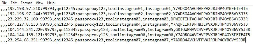 File tài khoản Instagram - Tool reup Instagram