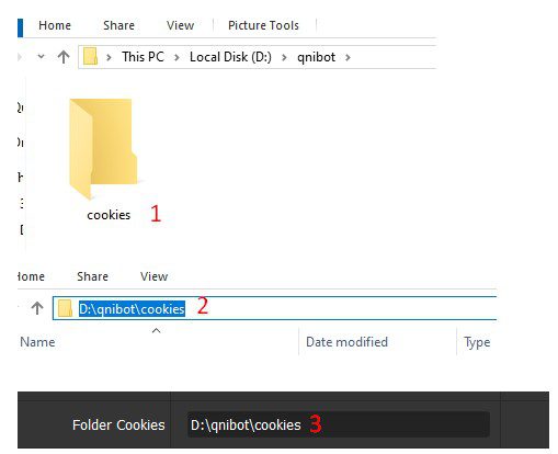Tạo và dẫn thư mục cookies vào tool tạo Hotmail Alias