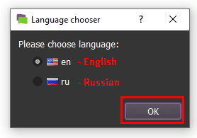 choose language- Github account creator