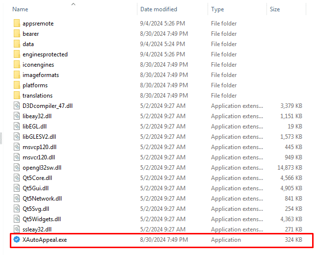 installation - appeal suspended X accounts