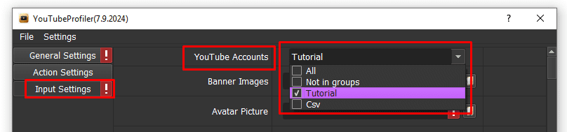 youtube accounts - youtube bot