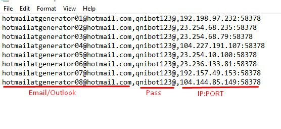 File lưu danh sách proxy trong tool tạo refresh token