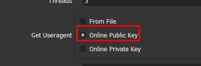Chọn trình duyệt ảo online trong tool refresh token