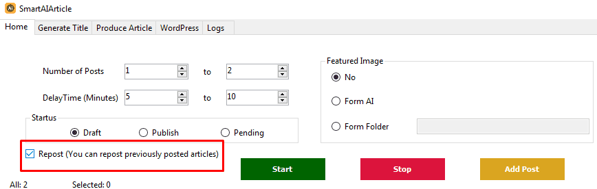 repost - Ai writing tools for WordPress