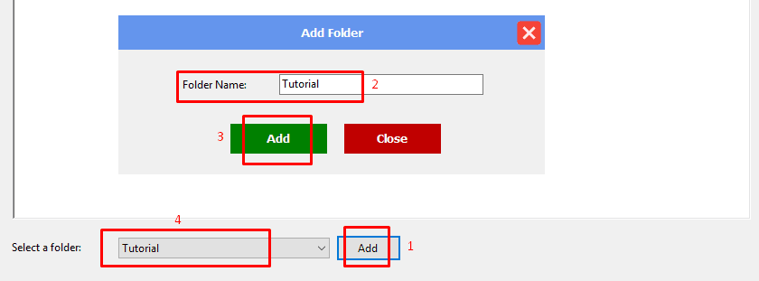 add folder - facebook phone farm 