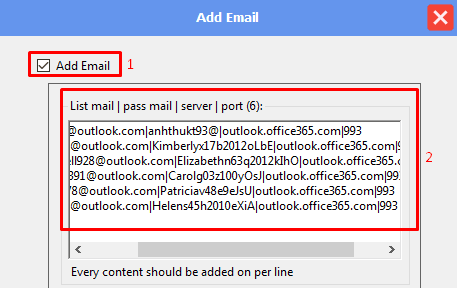 enter email  - facebook phone farm
