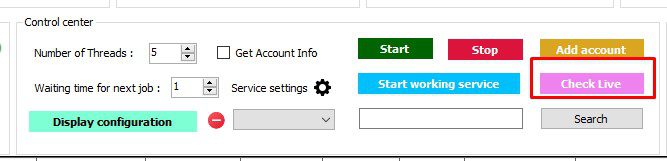 Check live account - Tool Facebook phone farm