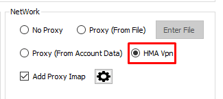 HMA VPN - facebook phone farm 