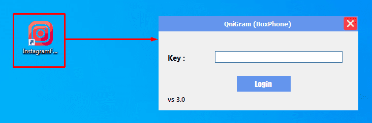 key - Instagram phone farm