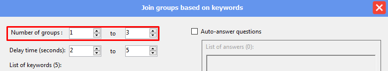 number of groups - join groups by keywords - phone farm bot - facebook bot
