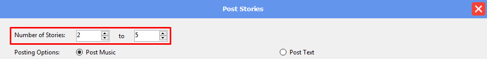 number of stories - post stories - phone farm bot - facebook bot