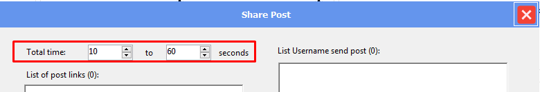 total time - share posts - Instagram phone farm