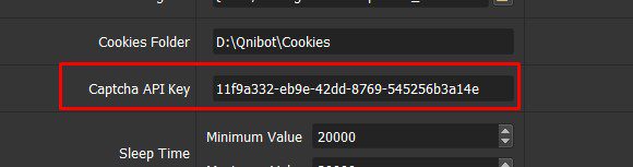 Giải captcha - Phần mềm tạo Tiktok