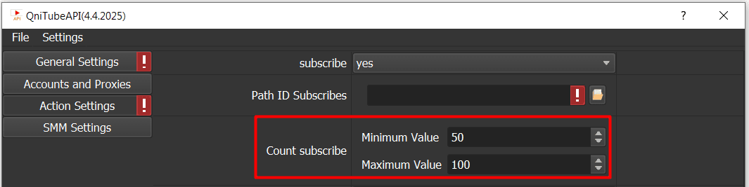 count subscribe - youtube auto bot