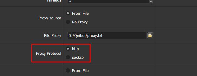 Giao thức proxy trong phần mềm tạo Tiktok