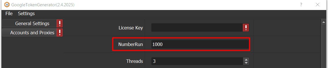 numberrun  - Generate Refresh Token for YouTube