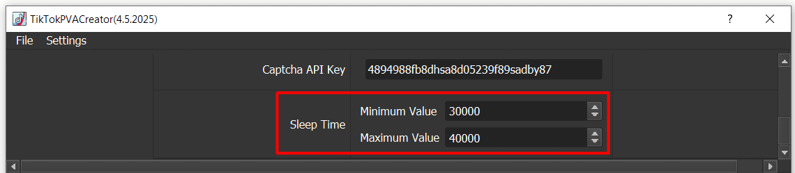 sleep time - tiktok auto tool