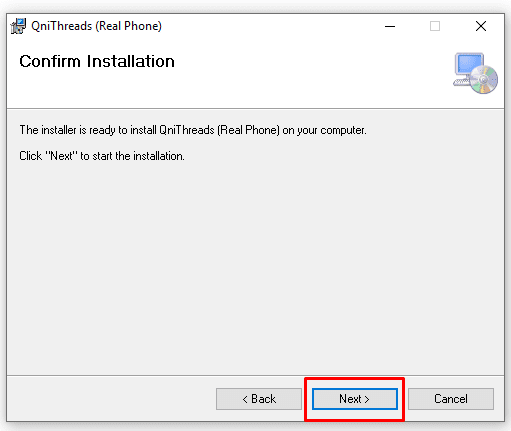 confirm installation - threads automation bot