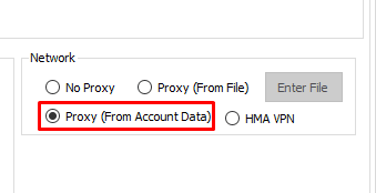 Data proxy - Tool auto Threads