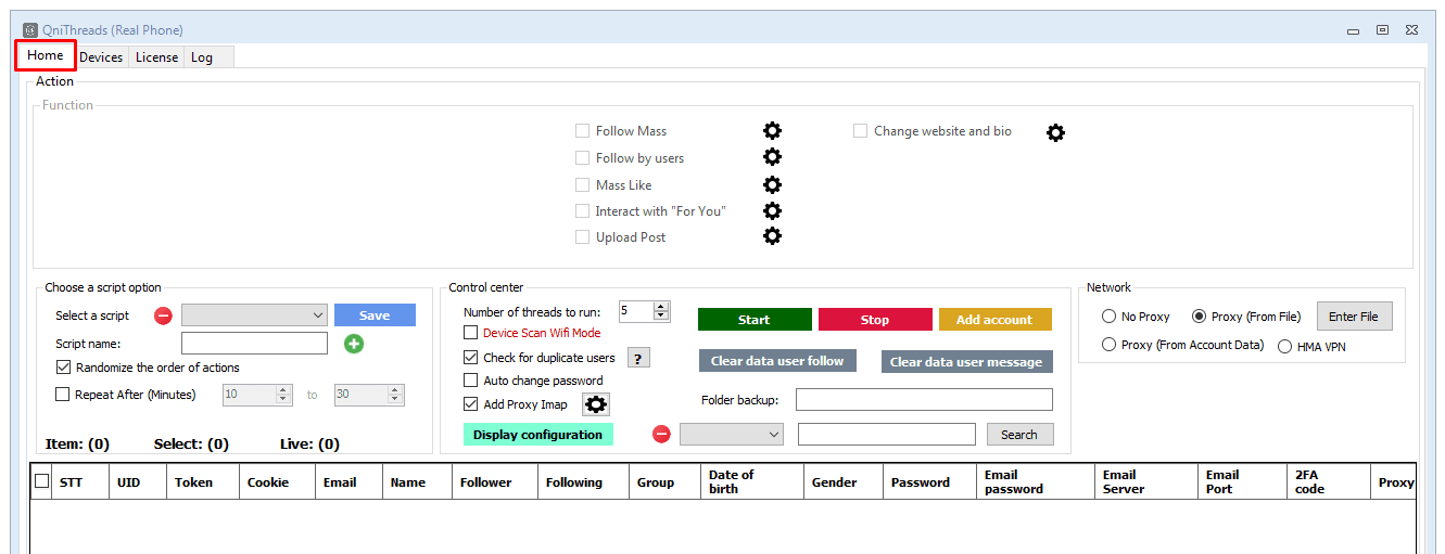 home - threads automation bot