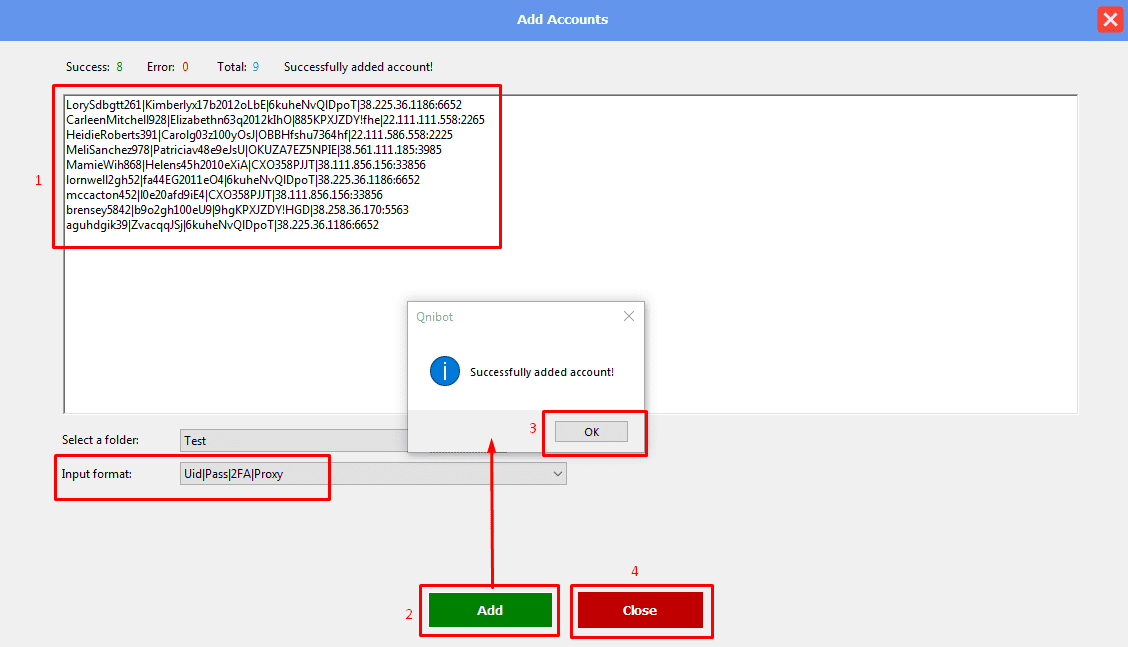 import Threads accounts - Threads automation software