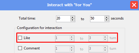 interact with for you - like - no - Threads auto bot