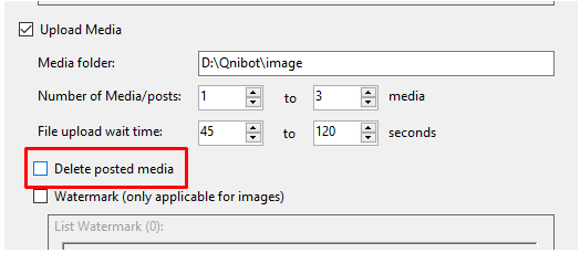 Không xóa media - Tool auto Threads