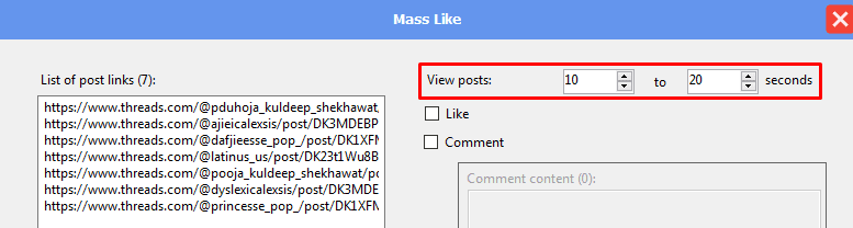 mass like - view post - threads software