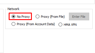 No proxy - Tool auto Threads