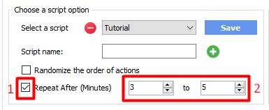 repeat functions - Threads automation software