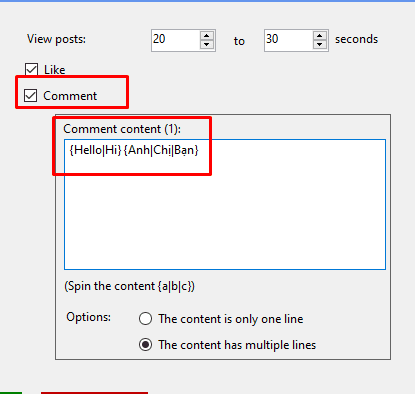 Comment Threads - Tool auto Threads