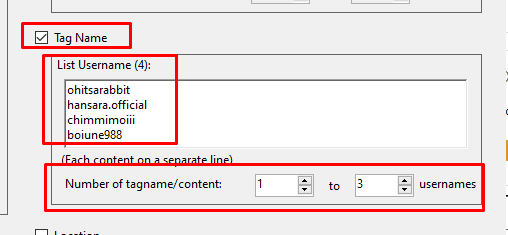 Tagname - Phần mềm auto Threads