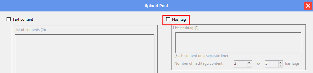 upload post - hashtag - no - threads auto bot
