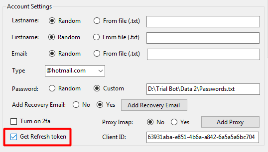 get refresh token - outlook account creator