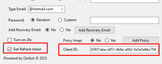 Lấy refresh token - Phần mềm tạo Outlook