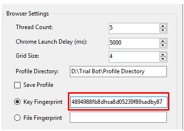Key FingerPrint - Phần mềm tạo Outlook