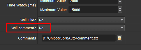 Không comment - Phần mềm auto Sora